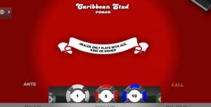 Caribbean Stud Poker by 1X2gaming