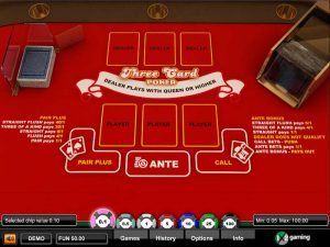Three Card Poker 1X2gaming